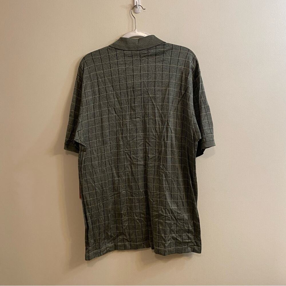Clubhouse Collection Master's Augusta National Golfing Polo Cotton Green Men's L - Picture 13 of 14